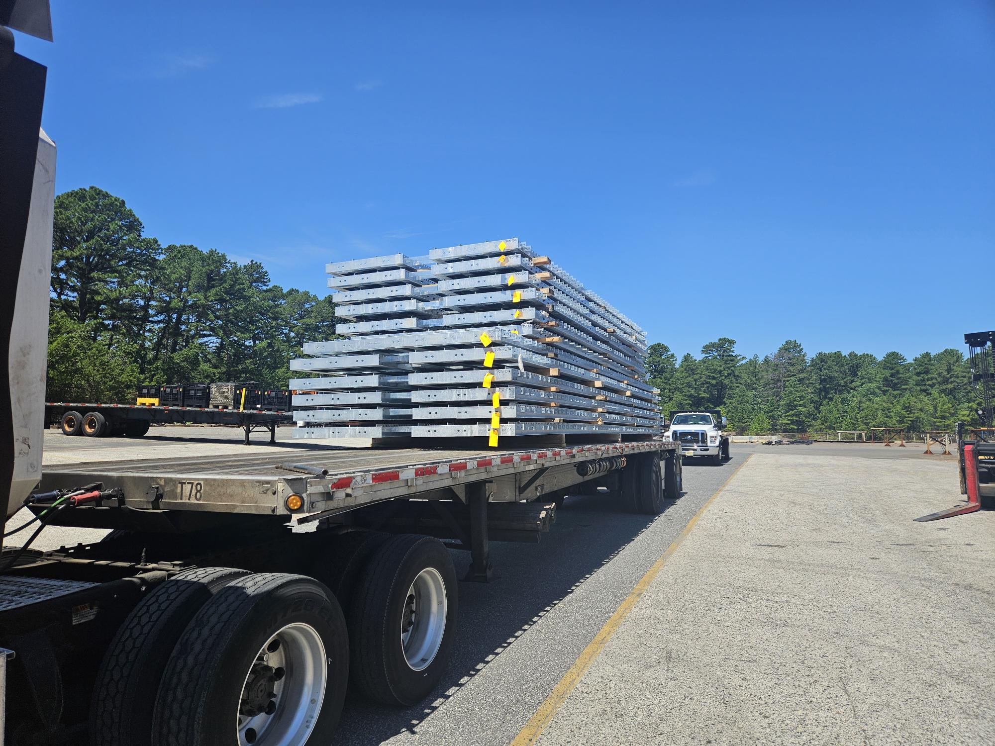 Weaver Sanitation Transfer Station, Industrial Grid Flooring grid deck project